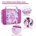 thumbnail image 3 of Juego de fundas para la Biblia Faithful Hers, nailon ligero, 28 x 20 x 6 cm, 3 of 7