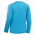 thumbnail image 2 of Tuna Men Fishing Long Sleeve UPF 50+ Sun Protection Quick Dry Running Rash Guard Hiking Swimming Shirts Sky blue 02 Large, 2 of 5