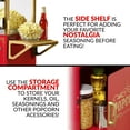 thumbnail image 5 of Nostalgia 10 oz Vintage Popcorn and Concession Cart, Makes 40 Cups, 59 in Tall, Red, CCP1000RED, 5 of 7