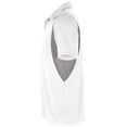 thumbnail image 6 of Holloway Sportswear S Integrate Polo White/Carbon 222547, 6 of 6