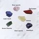 thumbnail image 3 of 7x piedras de cristal Natural piedra de curación Alambre de Cabbing 3-5cm Zulema Piedras de cristal natural, 3 of 8