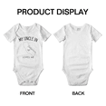 thumbnail image 3 of My Uncle In California Loves Me Baby Romper Boy Girl Clothing 3-6 Months, 3 of 5