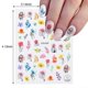 thumbnail image 4 of Flower Nail Art Stickers Decals 3D Self-Adhesive Nail Stickers Nail Art Supplies 8Sheets Flower Butterfly Designs Nail Decals for Nail Art Acrylic Nai, 4 of 4