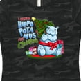 thumbnail image 4 of Inktastic I Wanna Hippopotamus for Christmas- Cute Hippo Women's T-Shirt, 4 of 5