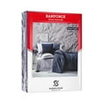 thumbnail image 6 of SUSSEXHOME Midnight Thoughts %100 Cotton Duvet Cover Set, Dark Blue, King Size Duvet Cover, 1 Duvet Cover, 1 Fitted Sheet and 2 Pillowcases, Iron Safe, Hypoallergenic, Breathable Bedding Set, 6 of 7