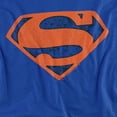 thumbnail image 2 of Superman Vintage Shield Collage Women's T Shirt, Royal, X-Large, 2 of 6