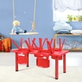 thumbnail image 3 of Patiojoy Kids Multifunctional Activity Rectangle Table Kids Learn and Play Desk Red, 3 of 9