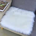 thumbnail image 1 of Cribun Super Soft White Fluffy Rug Faux Fur Area Rug, Fur Rugs for Bedroom, Fuzzy Carpet for Living Room, 50*50cm，white, 1 of 8
