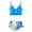 j-1150Sky Blue507, variant on MEZZALL Summer Girls Two Piece Swimsuits Swim Tops With Shorts Cute Ruffle Tankini For Kids Hot And Pool Swimming Bohemian Beachwear
