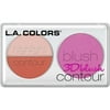 L.A. Colors 3D Blush Contour, True Love, 0.28 oz