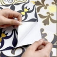 thumbnail image 3 of Pegatinas cuadradas autoadhesivas para azulejos YONGSHENG Retro 20x20cm 10 piezas, 3 of 3