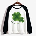thumbnail image 4 of FAIWAD Womens St Patricks Day Tunic Tops Long Sleeve Round Neck Tunic Tops Plus Size Pullover Tops, 4 of 4