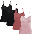 thumbnail image 1 of Set 4 Blusas Unitalla Mujer Tirantes Casual Blusa Crop Top Dama, 1 of 5