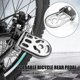 thumbnail image 5 of Pedal trasero de bicicleta plegable, cojín de pedal de asiento trasero de bicicleta, accesorios de asiento trasero de bicicleta para novia, mujer, hombre y niño, 5 of 5