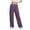 Purple, variant on Hiking Pants for Women Juniors Cargo Pants Straight Leg Casual Loose Fitting Drawstring High Waisted Trousers with Pockets