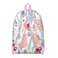 thumbnail image 3 of Waterproof School Backpack with Colorful Japanese-Style Octopus & Nautical Sea Creatures, Lightweight Durable Bookbag Featuring Tentacles, Coral, Pirate Octopus, and Tropical Ocean Life Design, 3 of 5