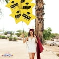 thumbnail image 3 of PMU Grad Congrats Star 18in Mylar Balloon Yellow Pkg/25, 3 of 7