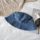 thumbnail image 3 of Sombrero de pescador vaquero con flores, circunferencia de 56-58 cm, sombrero de lavabo con sombrilla de verano para mujer, sombrero protector solar, 3 of 5