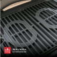 thumbnail image 3 of Nexgrill Fortress 2-Burner Portable Gas Grill & Griddle Combo with 263 SQ In Cooking Space, Easy Lift Handles, 13,500 BTU, 2-in-1 Small Tabletop Grill for Camping, Outdoor Cooking, and More 820-02005, 3 of 7