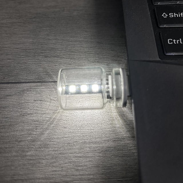 Ruifaya Lámpara de filamento LED de luz nocturna de 5 V, iluminación portátil, Plug Play, USB, atmósfera L φо