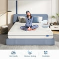 thumbnail image 4 of Avenco 8'' Gel Memory Foam Mattresses for Cool Sleep, King Size Mattress, Adult, 4 of 10