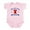 Petal Pink, variant on CafePress - Philadelphia PA Infant Bodysuit - Baby Light Bodysuit, Size Newborn - 24 Months