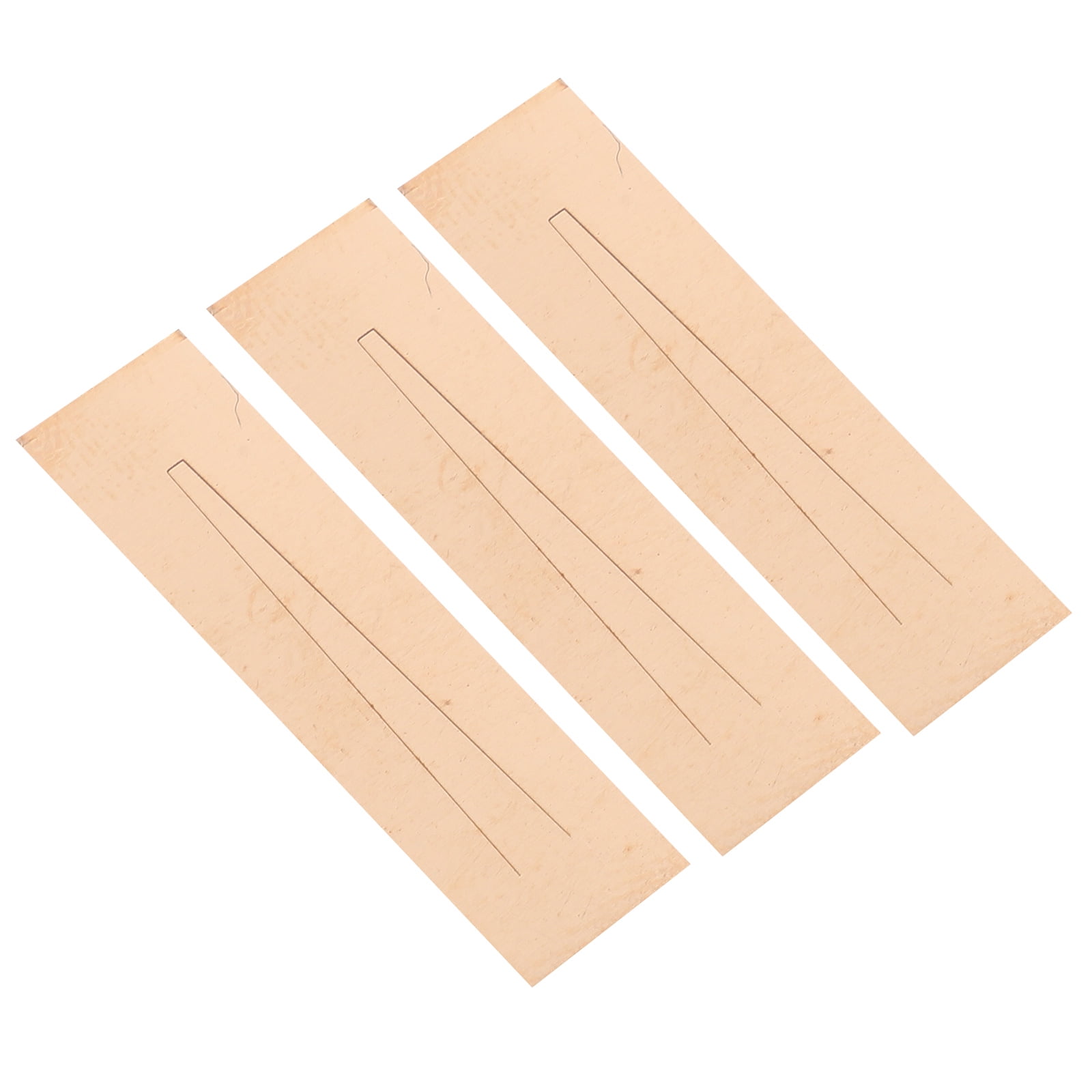 SOPOTUTU 3Pcs Durable Brass Reed Set for Cucurbit Flute Repair and Maintenance