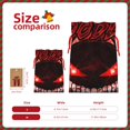 thumbnail image 3 of Yiaed Geometry Dash Print Christmas Small Burlap Bags with Drawstring, Burlap Gift Bags Christmas Linen Treat Sacks Gift Wrapping Bags Xmas Holiday Party-Medium, 3 of 7