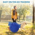 thumbnail image 3 of Dog Agility Training Equipment Set, Multi-Functional Dog Agility Obstacle Course Backyard Starter Kit with Tunnel, Weave Poles, Adjustable Hurdle, Jump Ring, Pause Box, Toys, and Carrying Bag, 3 of 7