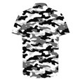 thumbnail image 4 of cllios Camo Tactical Hawaiian Shirts for Men Casual Button Down Beach Tshirts Short Sleeve Summer Shirts Holiday Party Tees, 4 of 5