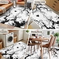 thumbnail image 5 of Area Rugs for Living Room Bedroom, Chinese Painting 4'x6' Rug Washable Carpet Runner Indoor Outdoor, Traditional Culture Cool Bird Tree Branch Non Slip Accent Floor Mats Rug for Kitchen, Office, 5 of 8