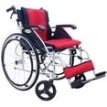 thumbnail image 1 of Silla De Ruedas Plegable Aluminio Ligera Todo Terreno Rojo Drive Medical 868, 1 of 9