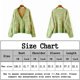 thumbnail image 4 of Abrigo de punto con margaritas pequeñas Abrigo de suéter informal Ropa femenina suave (azul claro encendido FLhrweasw Para estrenar, 4 of 4