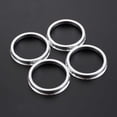 thumbnail image 3 of 4 Pieces Car Wheel Hub Center Ring Circular Modification Universal Portable Detachable Automotive Modified Repairing Rings Reducer Accessories 73.1-56.6, 3 of 6