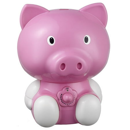 Sunpentown 1.8L Pink Pig Ultrasonic Humidifier