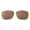 Brown, variant on Walleva Brown Polarized Replacement Lenses for Smith Optics Lowdown XL Sunglasses