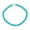 Blue-Turquoise, variant on Womens Semi-Precious Created Malachite Stone 10MM Bead Strand Collar Necklace 16 Inch