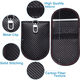 thumbnail image 5 of Bolsa para llavero (paquete de 2), funda para llavero con bloqueo de señal mejorada, bolsa protectora para llavero, jaula de bloqueo antirrobo para llave de coche sin llave, 5 of 8