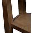 thumbnail image 3 of Bowery Hill Triangle Solid Wood End Table in Sienna Finish, 3 of 7