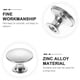 thumbnail image 3 of unbranded 10Ud Pomos Para Cajones Y Puertas De Cocina En Níquel Cepillado Plata De Material Resistente, 3 of 7
