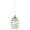 Silver, variant on Elk Home 5-Inch Wide Vines Mini Pendant, Transitional, Satin Nickel