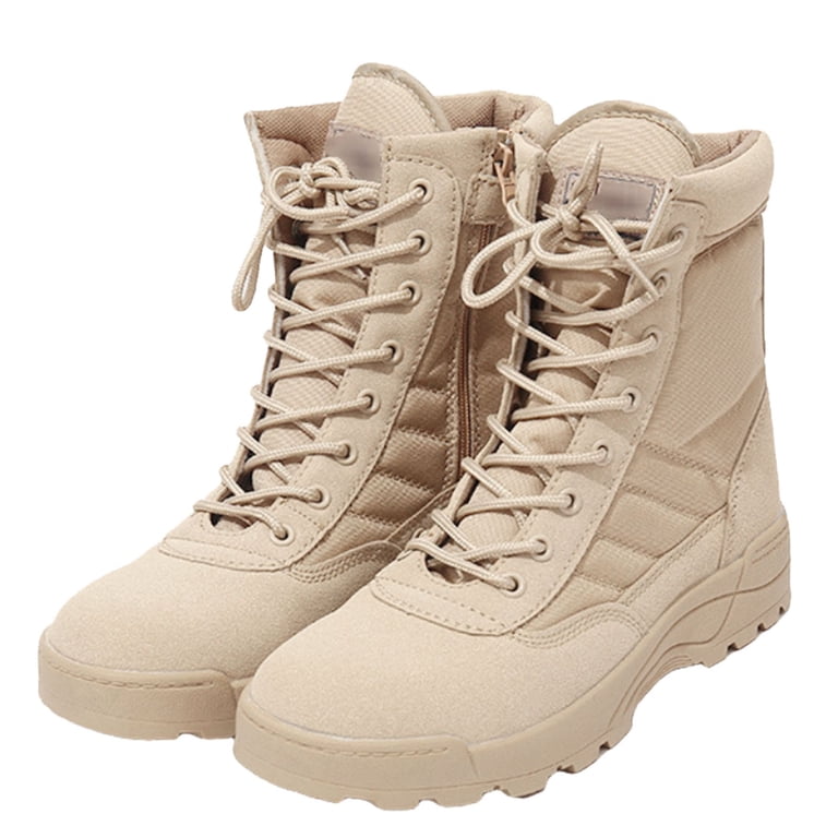 Mens Field Boots China‎ Garments Co Combat Military Tactical Work Boot Sz 44 China Black Men main image 4