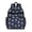 Alien and UFO-1, variant on Alien and UFO Deep Blue Pattern Backpack for School, Cute School Bag with Adjustable Shoulder Straps and Padded Back, 15.25"x11.5"x5.25"