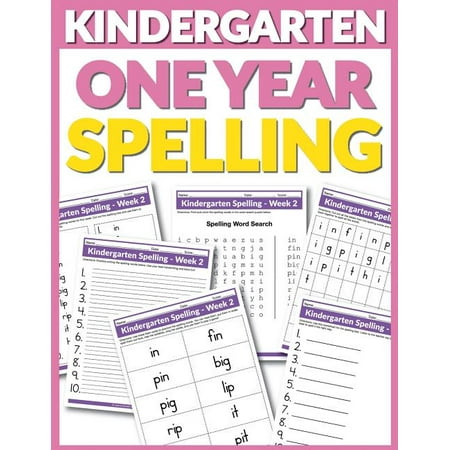 Kindergarten One Year Spelling Curriculum (Paperback)