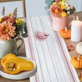 thumbnail image 4 of Pink Pumpkin Table Runner, Autumn Thanksgiving Kitchen Dining Table Decoration for Home Party Decor 13x90 Inches, 4 of 9