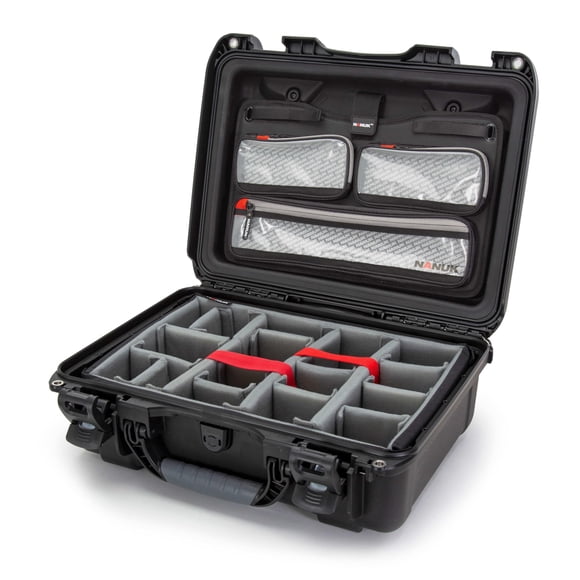 Estuche rígido NANUK 925 Pro Photo Kit impermeable negro