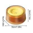 thumbnail image 2 of Floating Pet Water Bowl, Non-Wet Mouth Drinking Bowl for Dogs, Large Capacity Anti-Spill Water Dispenser, Pet Feeding Bowl, Royal Blue, 2 of 6