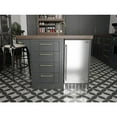 thumbnail image 2 of Koolmore Storage Basket Stainless Steel Built-In Ice Maker Machine in Silver, 2 of 7