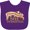 Purple, variant on Inktastic Nevertheless, She Persisted Boys or Girls Baby Bib