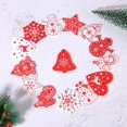 thumbnail image 4 of navidad decoraciones para el hogar nieve artificial Árbol de Navidad de madera de 5cm, 10 Uds., artículos para Navidad, adornos colgantes, decoración de Navidad para fiesta, hogar, boda, Año Nuevo, 4 of 4